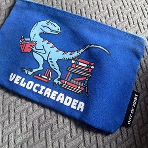 Blue Velocireader Pouch: Velocireader pouch By Out of Print
